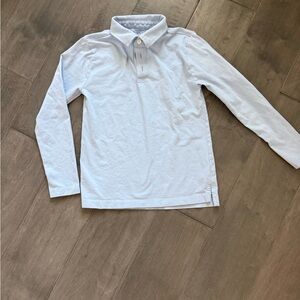Crewcuts Light Blue Long Sleeve Polo